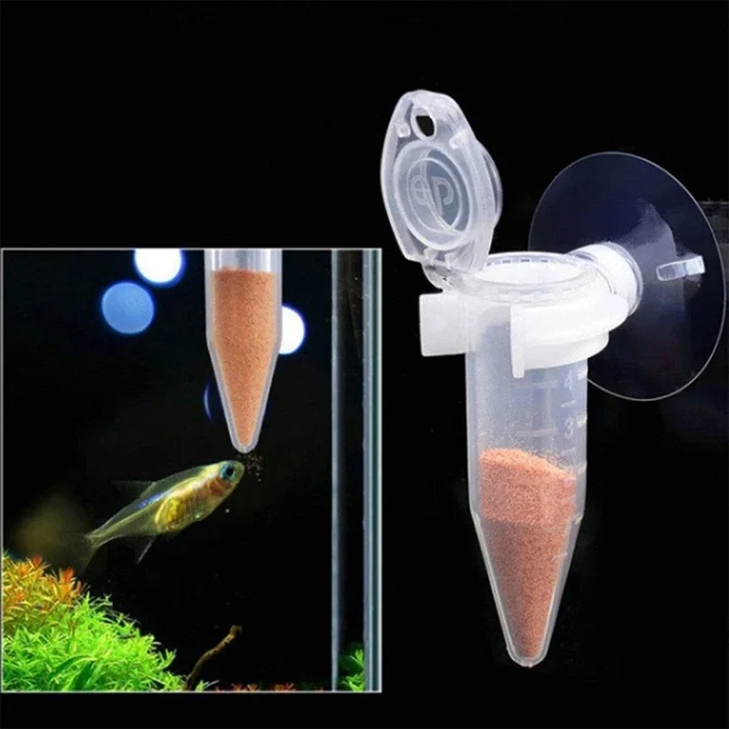 Pet Supplies Fish - Otomatik Balık Besleyici Koni Karides Yumurta