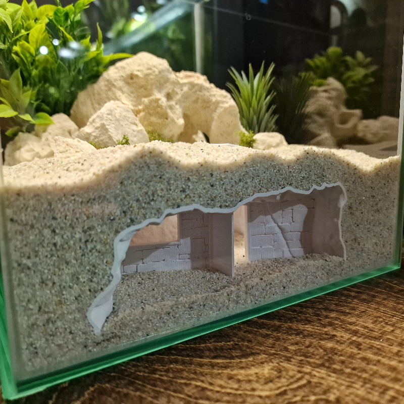 3D Baskılı Gizli Ev Balık Tank - Pet Supplies Fish incelemesi ve fiyatı